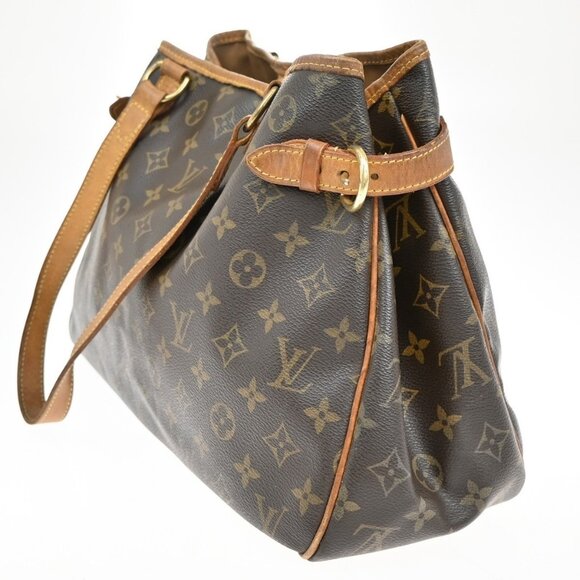 LOUIS VUITTON Batignolles Horizontal Shoulder Bag Monogram Brown M51154 70EF645 - Picture 2 of 16